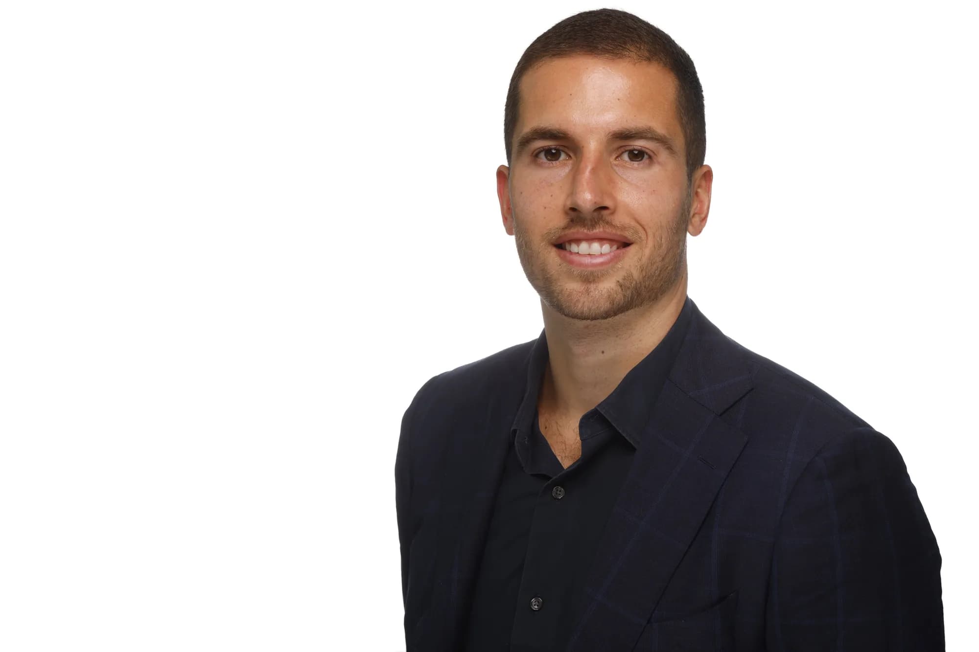 Team member headshot of a man on a white background, Sydney